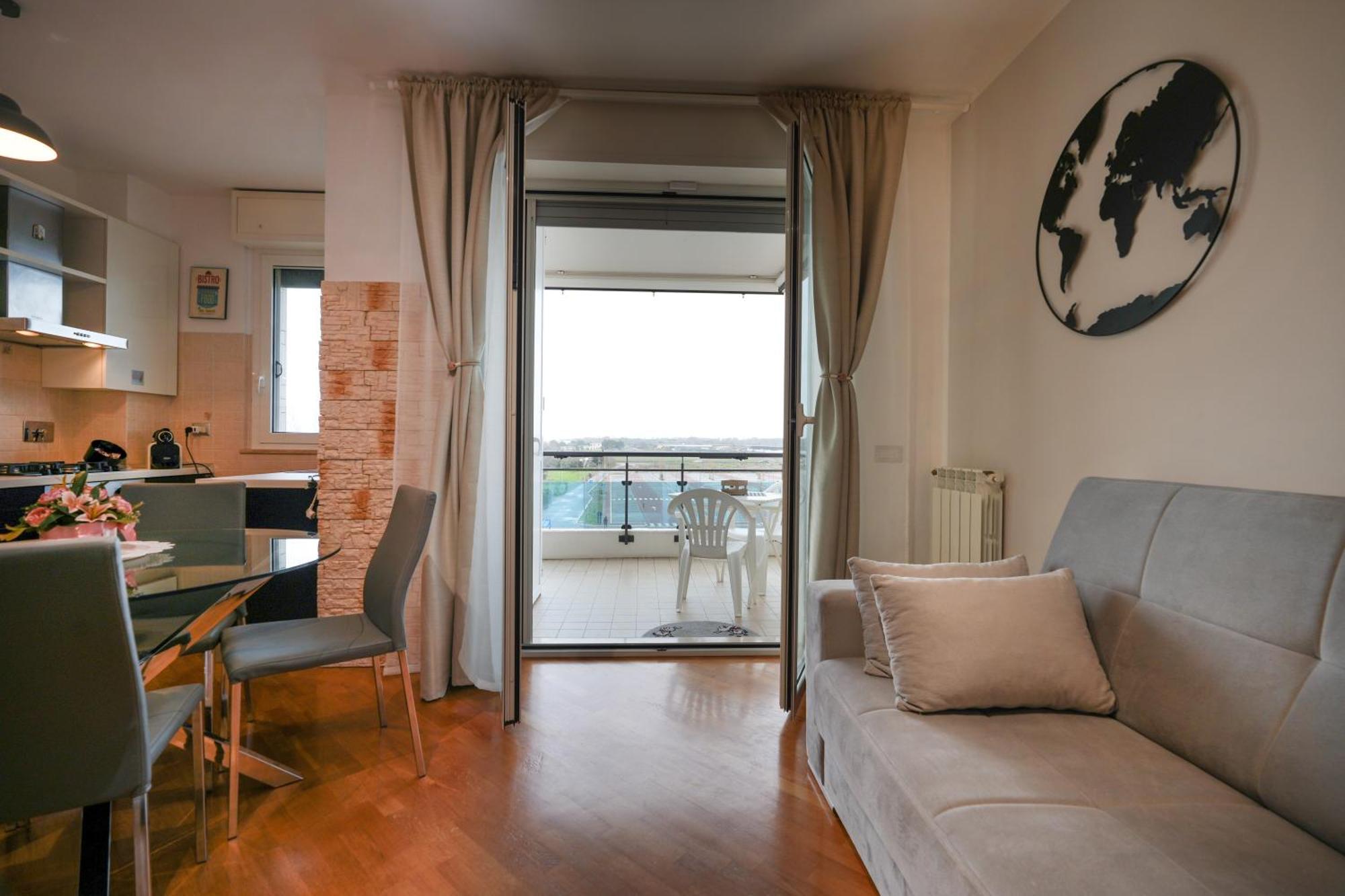 Nuvola Apartment Fiumicino Easy Self Check-In Ngoại thất bức ảnh